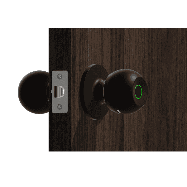 Fingerprint Smart Door Knob - Tuya Black - Image 8