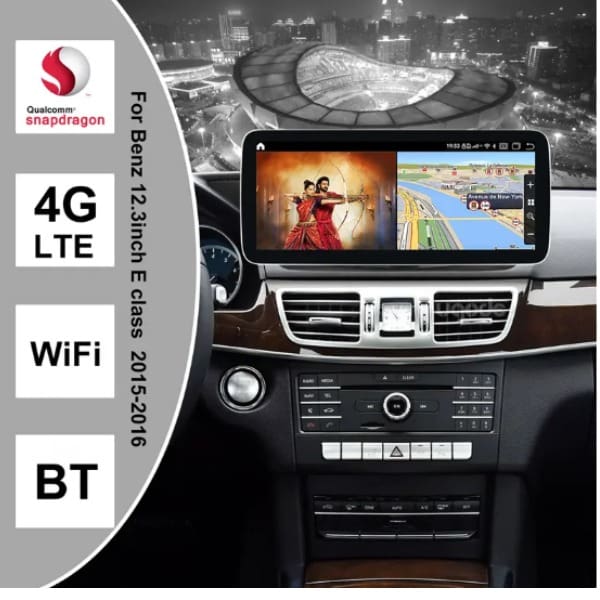 Mercedes Benz W212 W207 Android Screen GPS Navigation System - Image 4