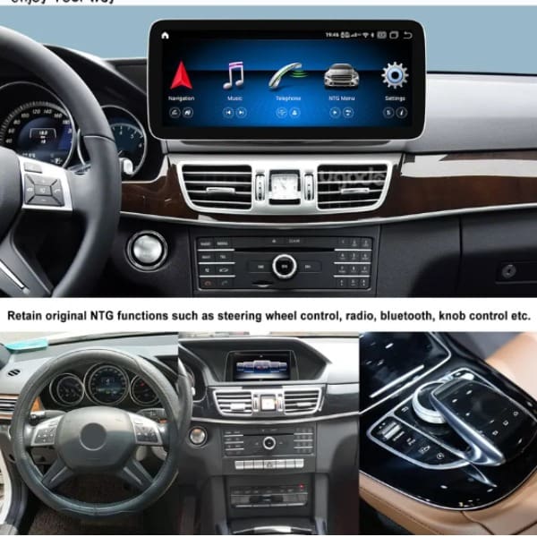 Mercedes Benz W212 W207 Android Screen GPS Navigation System - Image 5
