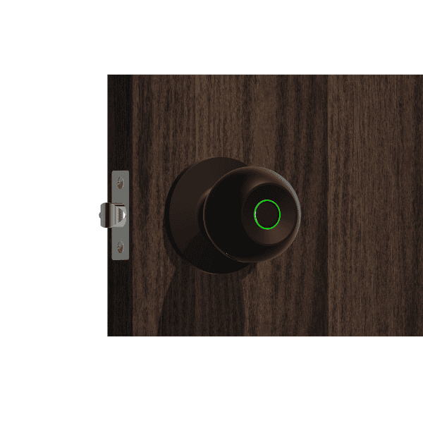 Fingerprint Smart Door Knob - Tuya Black - Image 9