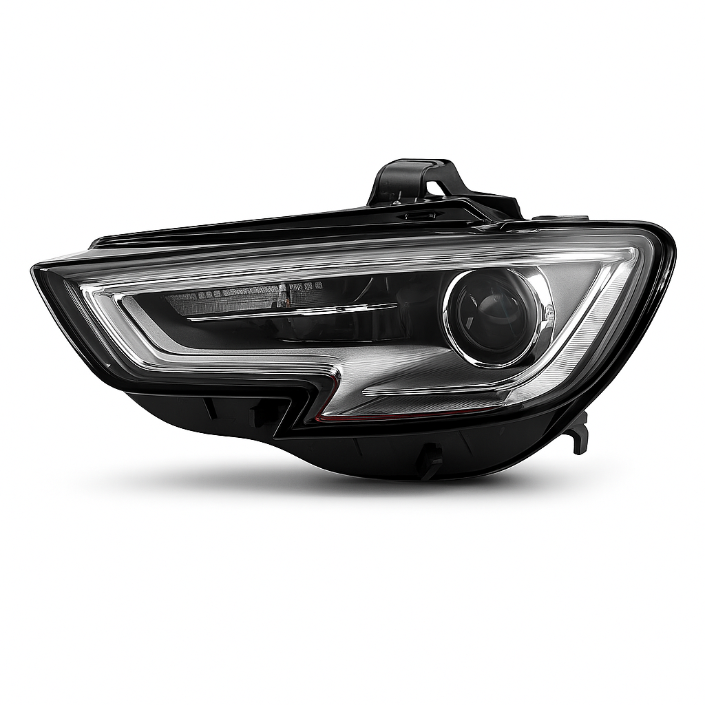 Audi A3 Xenon Headlight Left Side (Refurbished OEM) - 8V0941005D - Image 2