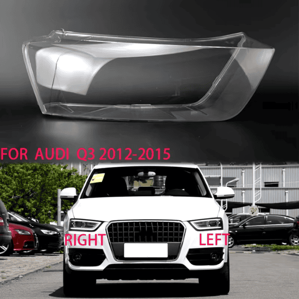 Audi Q3 11-15 Headlight Replacement Lens Right Side - 8U0941004DDDZ - Image 2